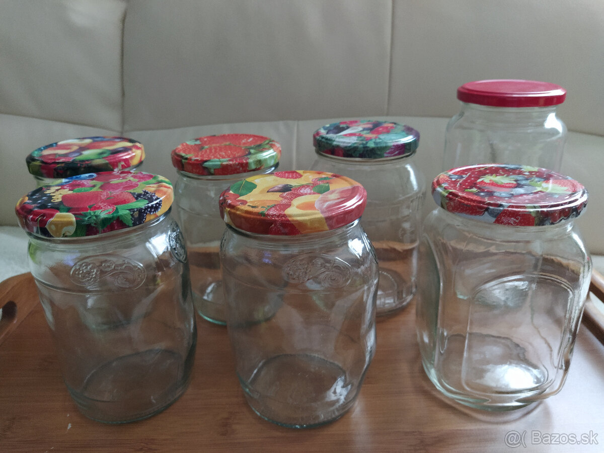 Poháre na zaváranie bez etiket 23ks (iba osobný odber) - 2