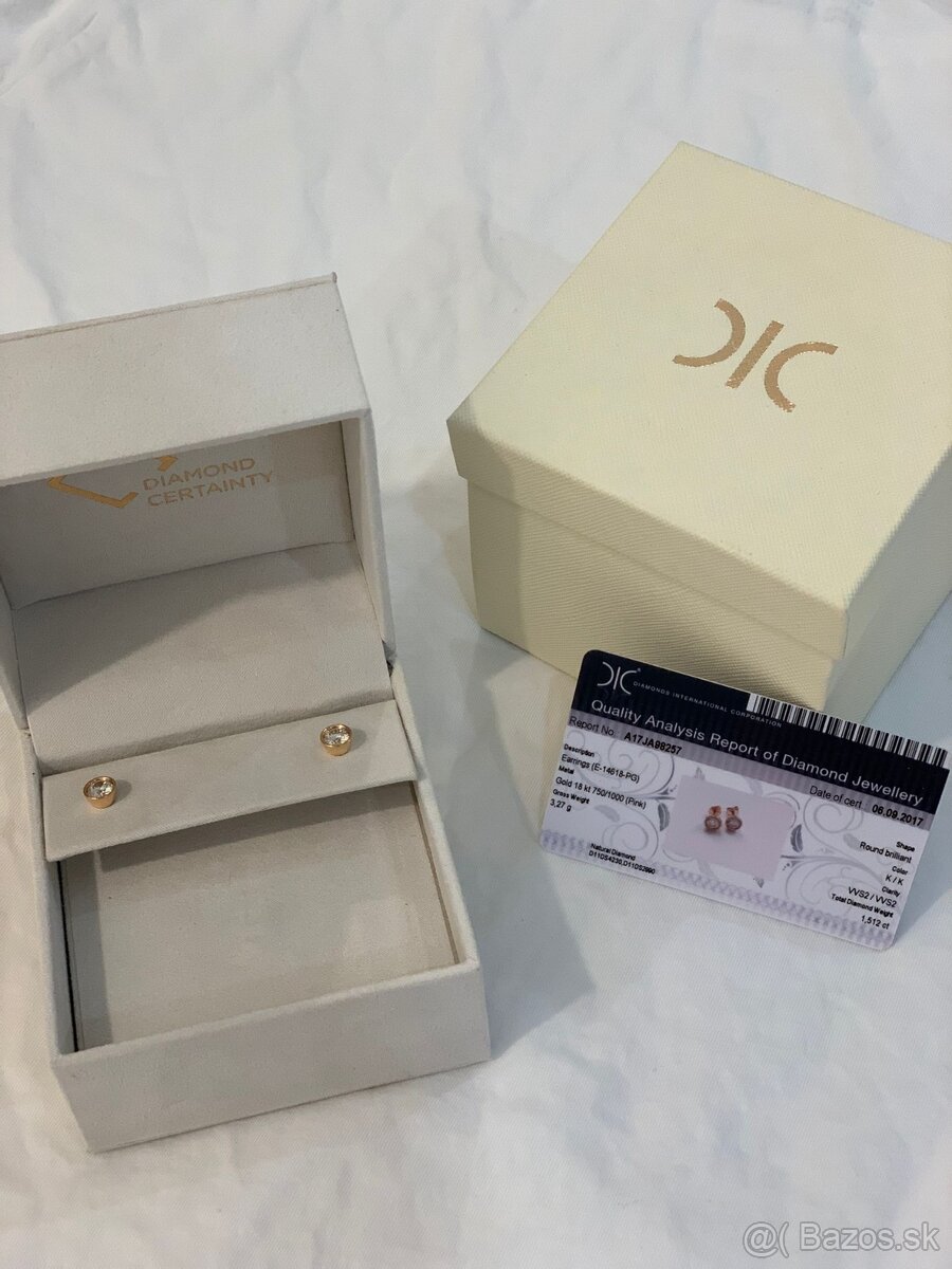 Luxusné náušnice od výrobcu DIC - 2