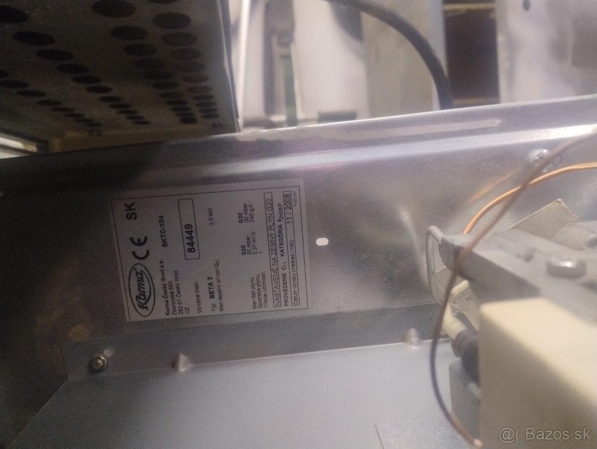 Predám plynový kotol značky Karma Beta 3 - 2