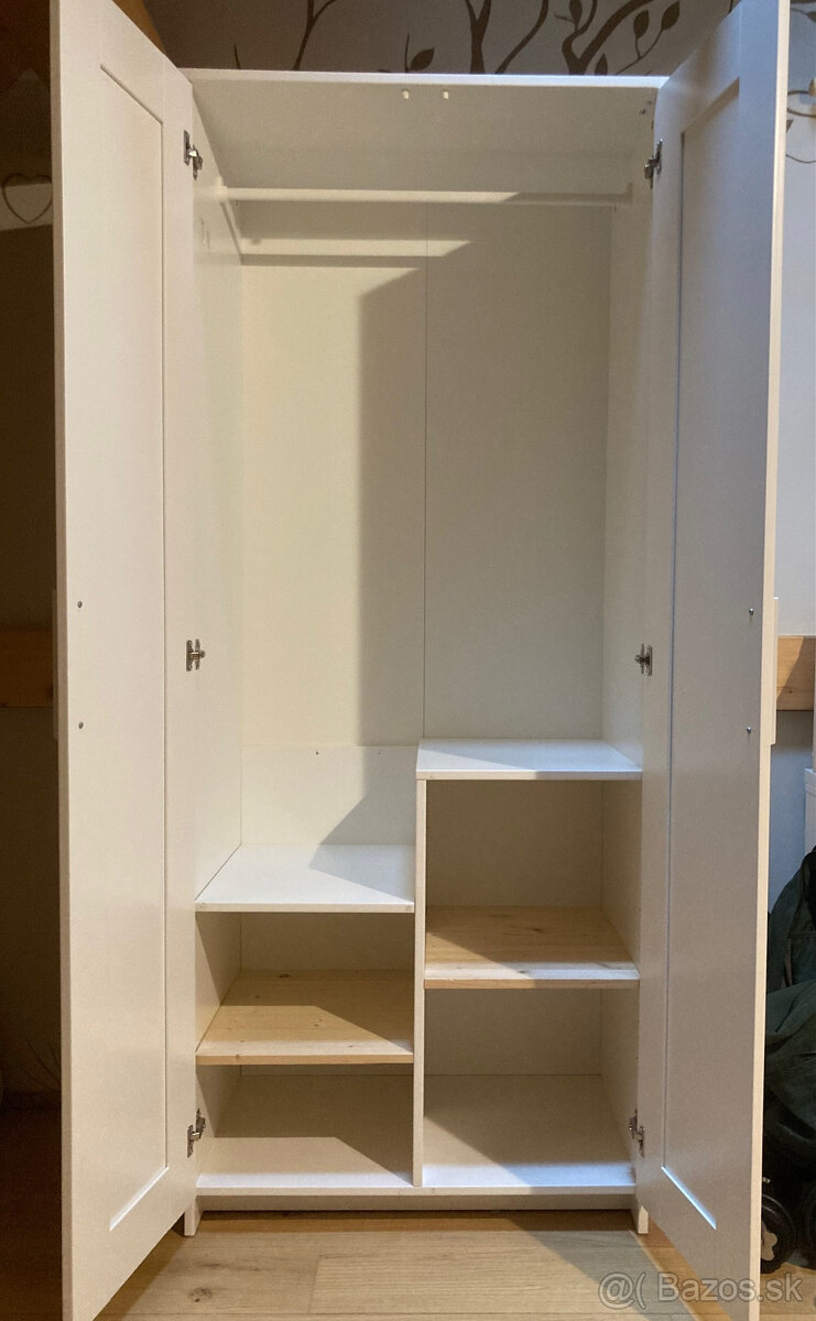 IKEA BRIMNES Dvojdverová skriňa - 2