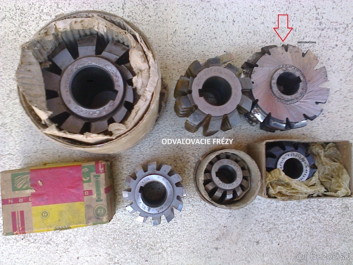 Odvaľovacie frézy+ - 2