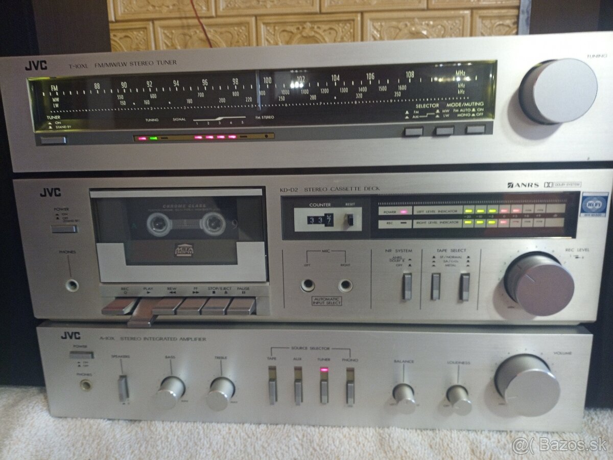 JVC HiFi zostava - 2