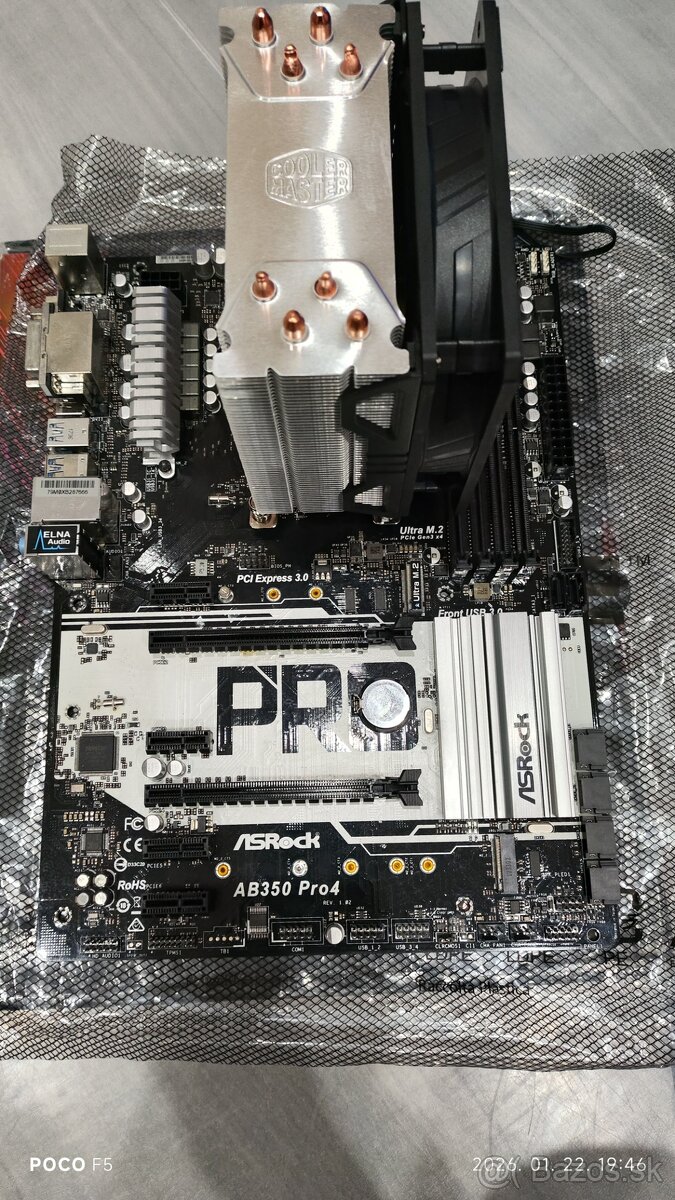 Ryzen 7 3700x,doska,chladič - 2