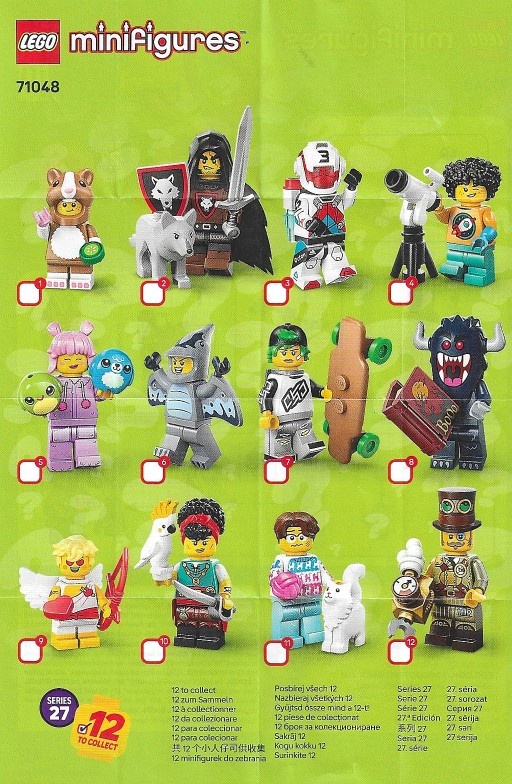 lego minifigurky 27 séria - 2