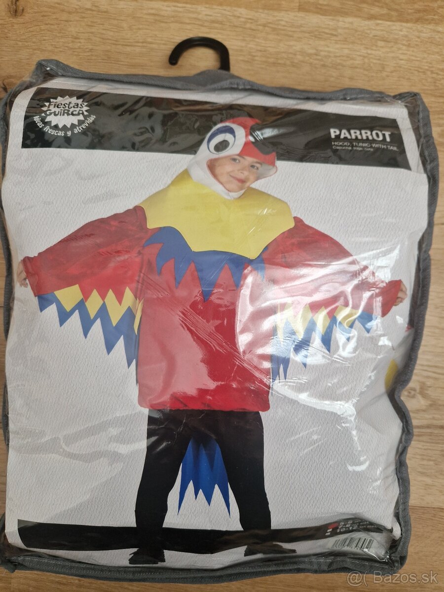 karnevalový kostým papagáj - 2