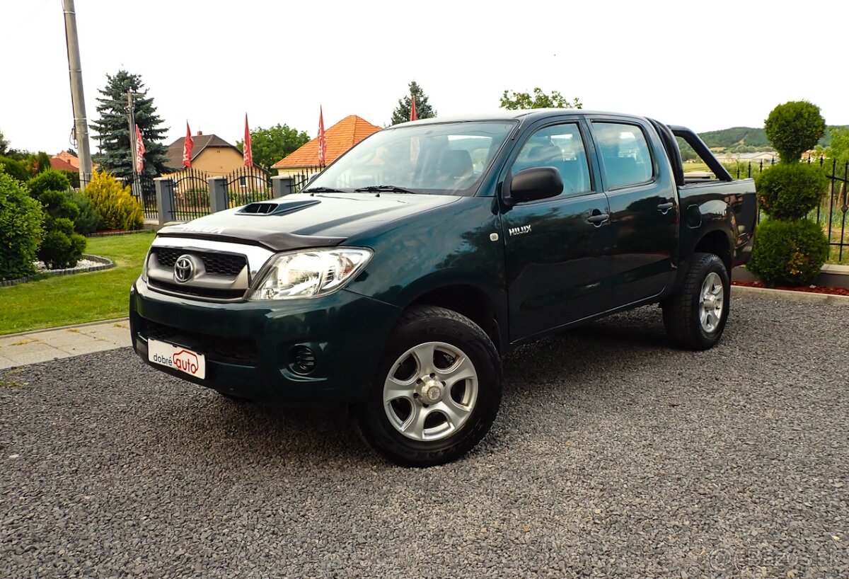 TOYOTA HILUX 2.5 D-4D Country 2011 106kW 180tis km, STK