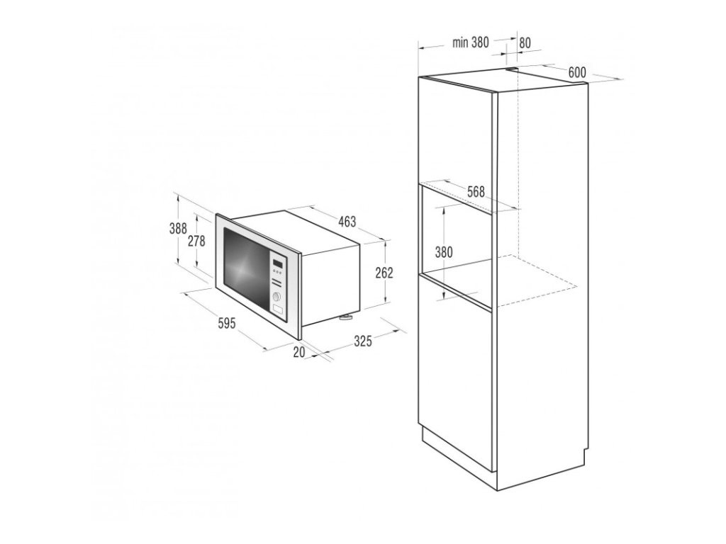 Vstavaná rúra Gorenje bm300x na suciastky - 2