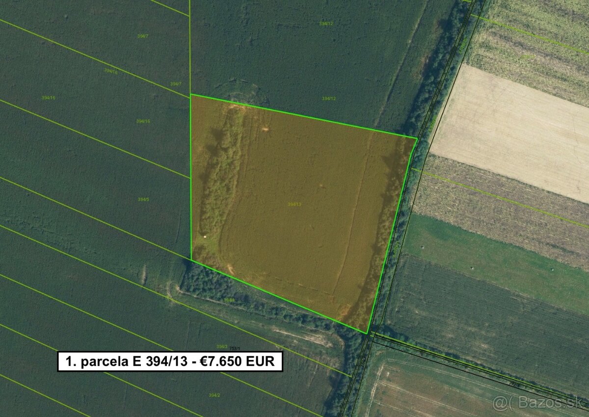 Lučenec (Opatová) – 24.535 m2 ORNÁ PÔDA - Na predaj - 2