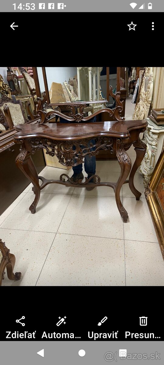 Konzola so zrkadlom - 2