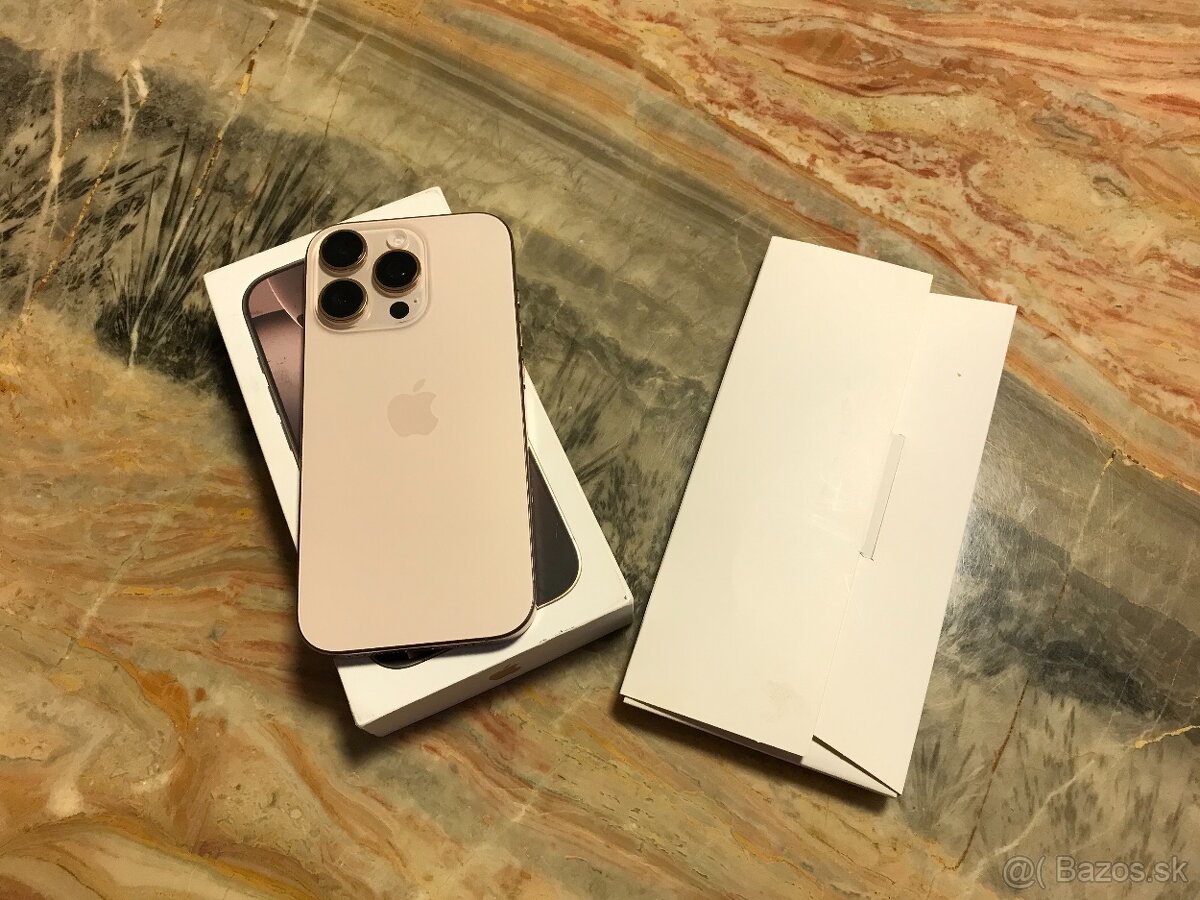 Predám Iphone 16 Pro 128gb, zdravie baterie 100% - 2