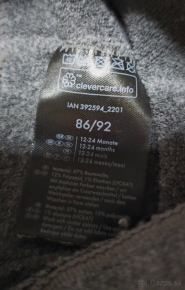 Termo pančuchy, 86/92 - 2