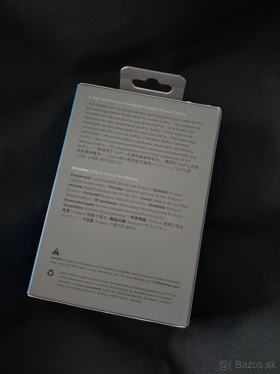 GoPro bateria - nerozbalena - 2