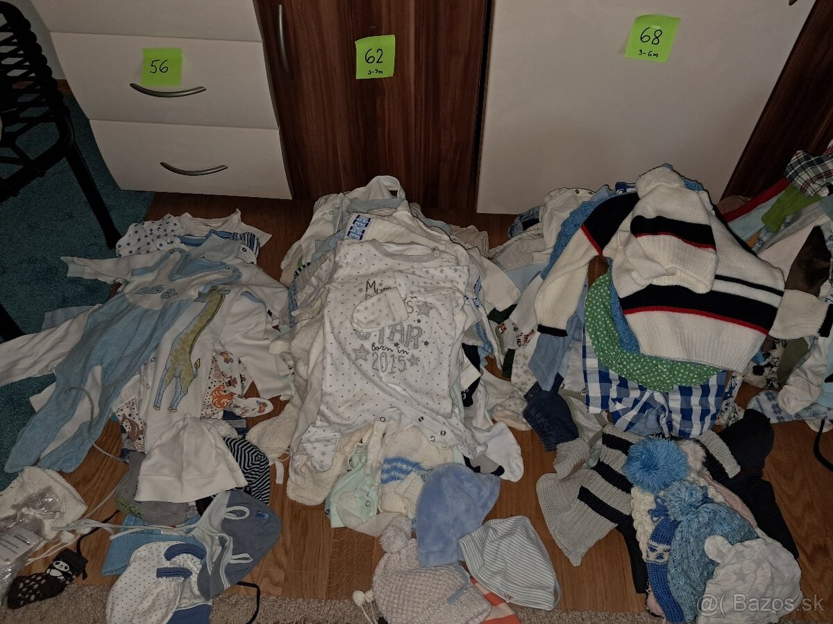 Balík oblečenia pre chlapca - veľ.56-86 - 2