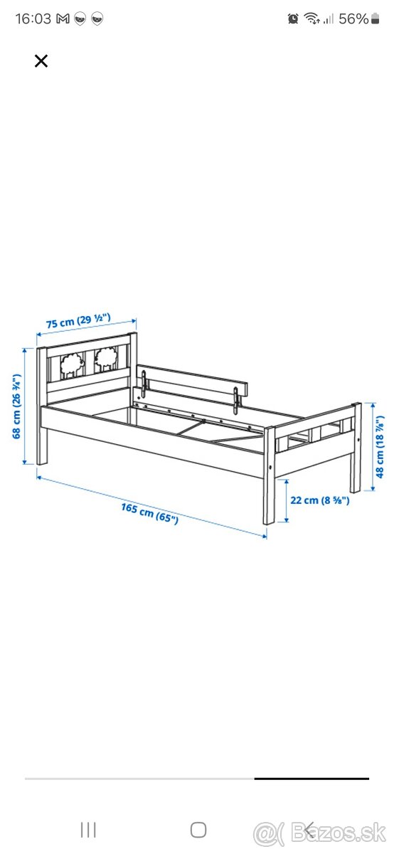 Detska posteľ Ikea - 2