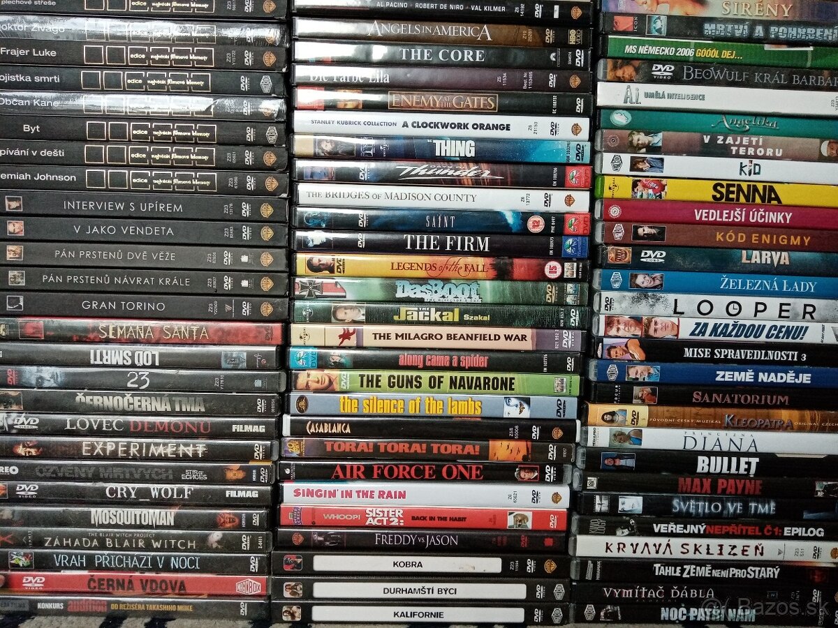 400 DVD v sberatelskych boxoch od 2,5 eura (v češtině ;o) - 2