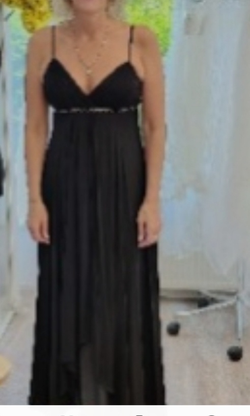 Spoločenské šaty čiernej farby - 2