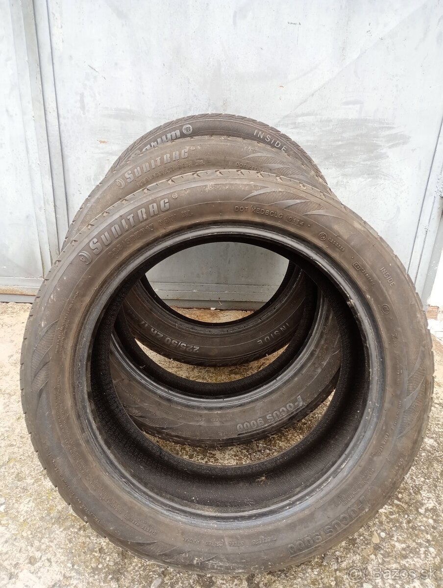 225/50r17 letné pneumatiky - 2