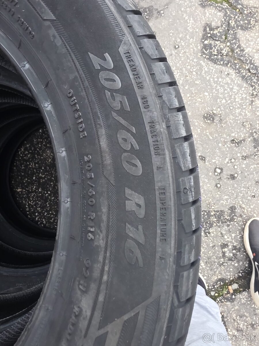 Letne pneumatiky 205/60 r 16 - 2