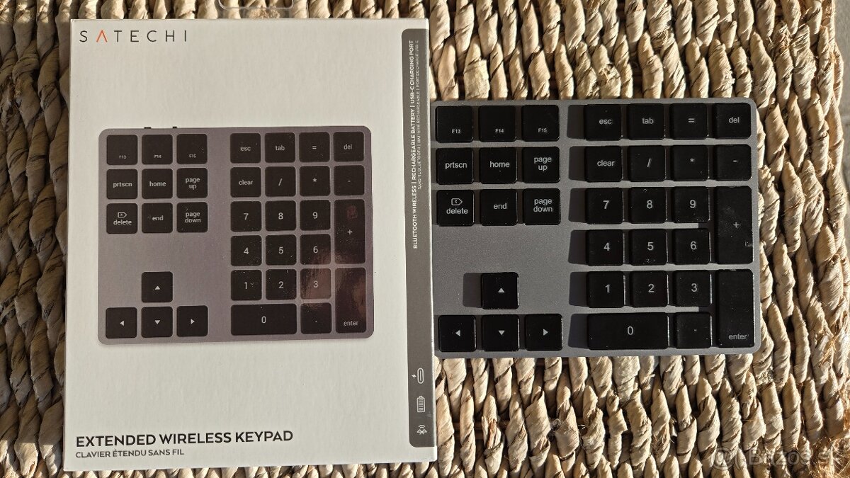 Numerická klávesnica Satechi Keypad (bluetooth) - 2