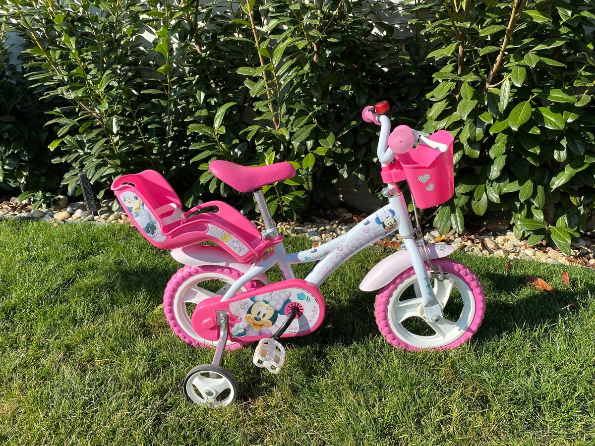 Dievčenský bicykel Minnie 12” - 2
