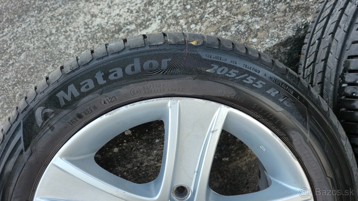 Predám originál alu disky mazda 6 - 2