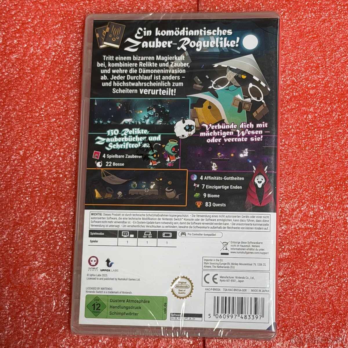 folly of wizards - nintendo switch - nová - 2