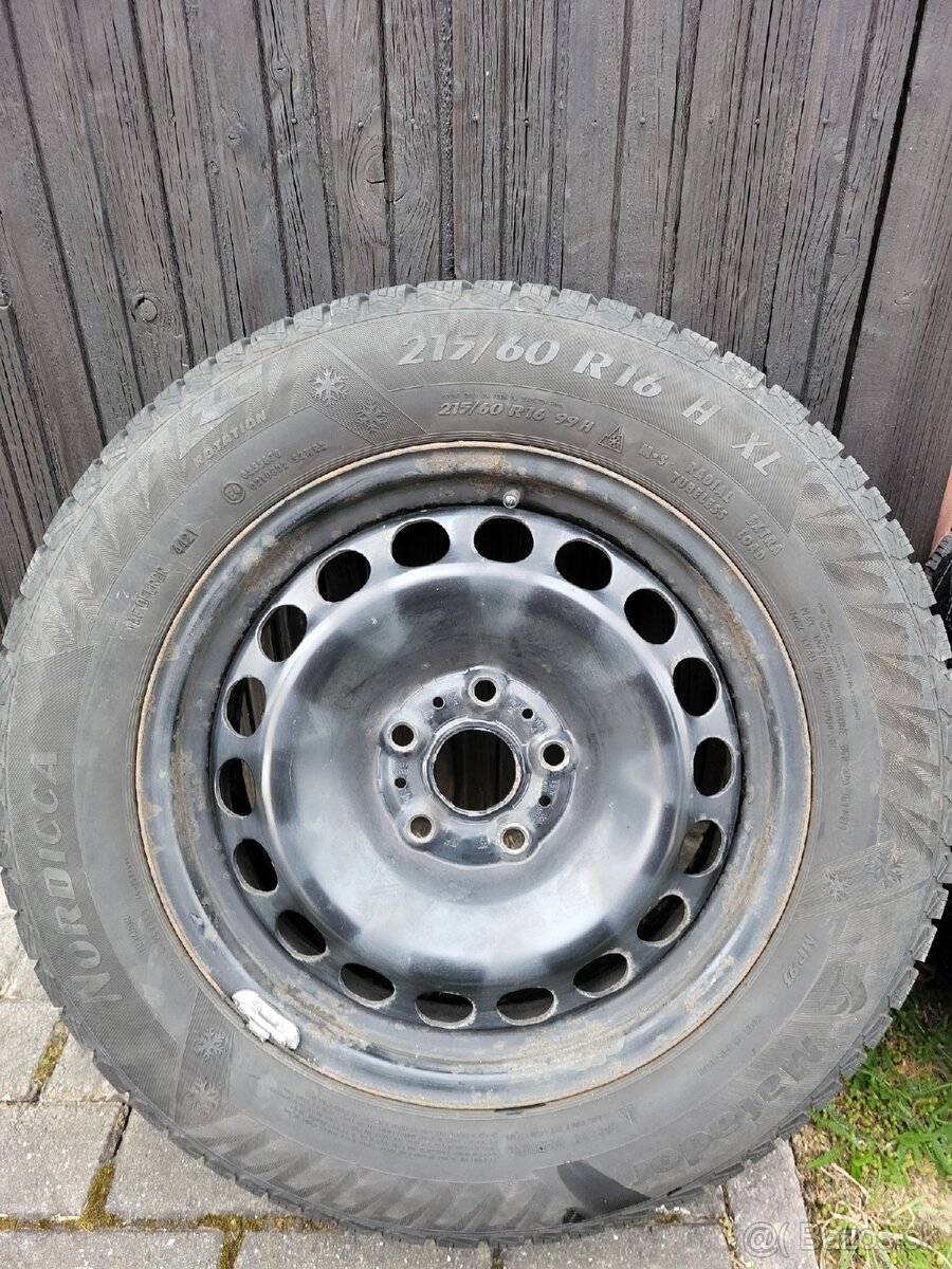 Plechove kolesa 5x112 r16 215x60 - 2