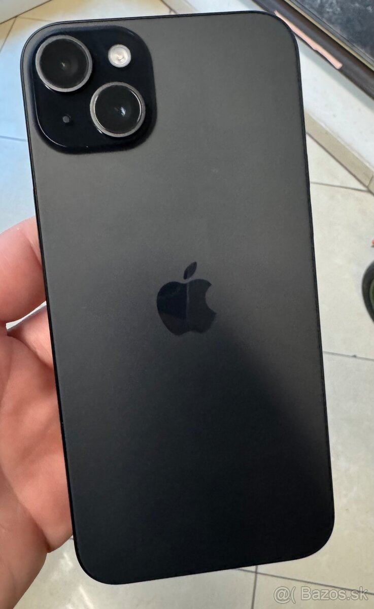 Predám iPhone 15 Plus, 128GB, Black – Ako nový - 2