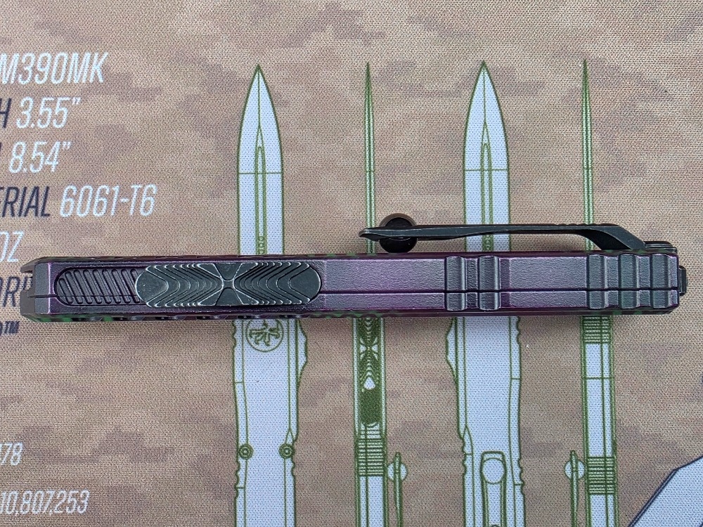 Microtech Cypher Alien Purple X-51 - 2