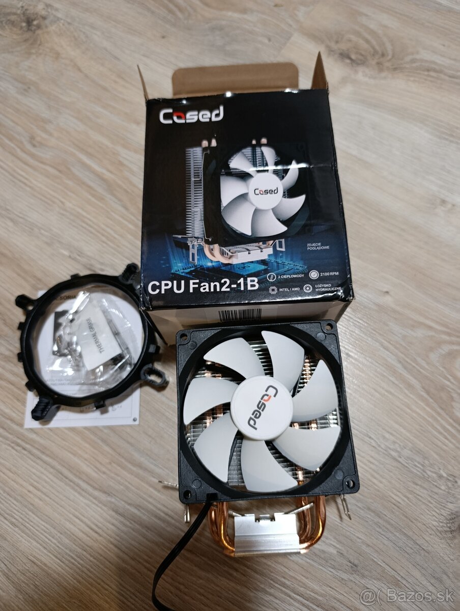 TOWER CASED 100W TDP TICHÉ VÝKONNÉ PRE INTEL A AMD - 2