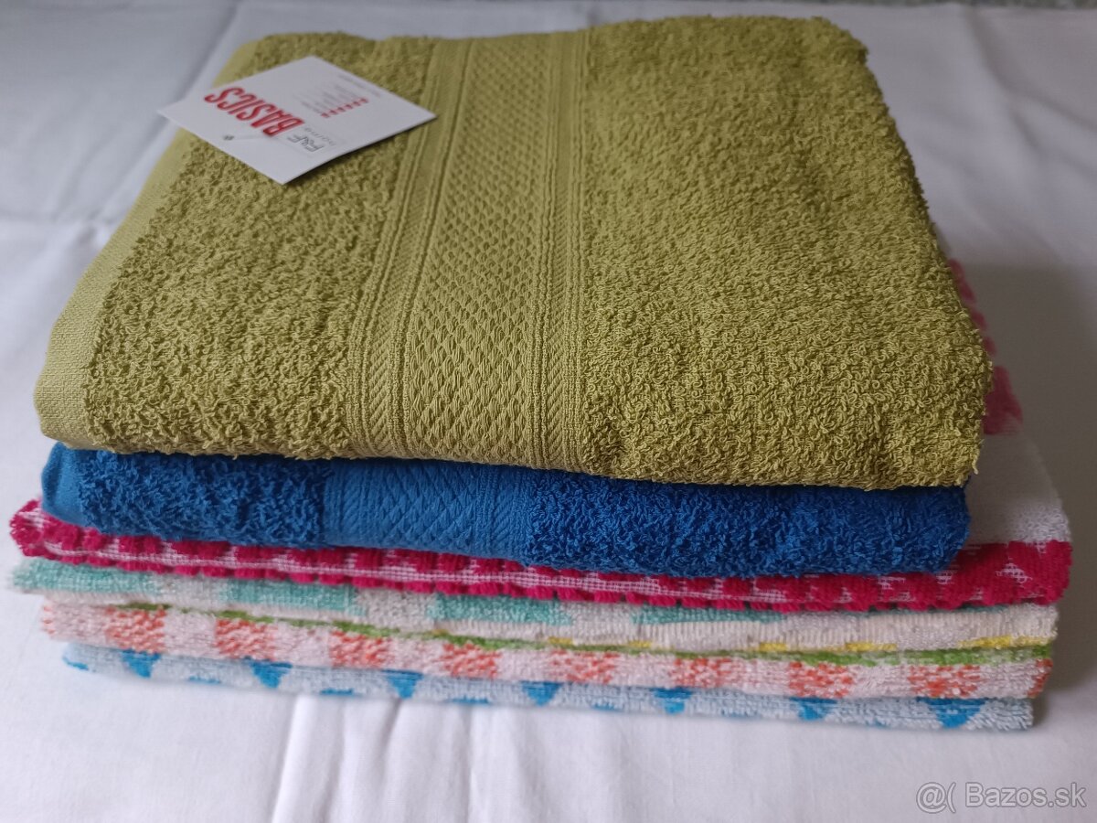 Uteráky a osušky. - 2