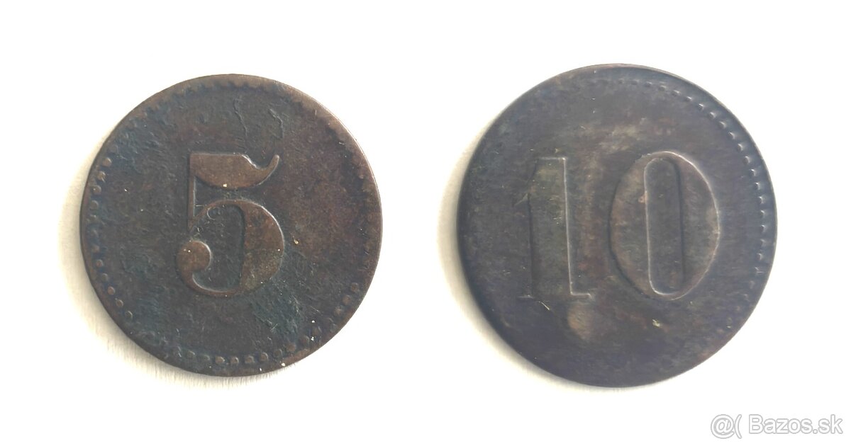 banské núdzové platidlá - 2