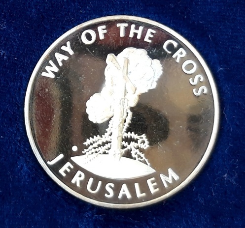 Predám pozlátené medaile Krížová cesta - 2