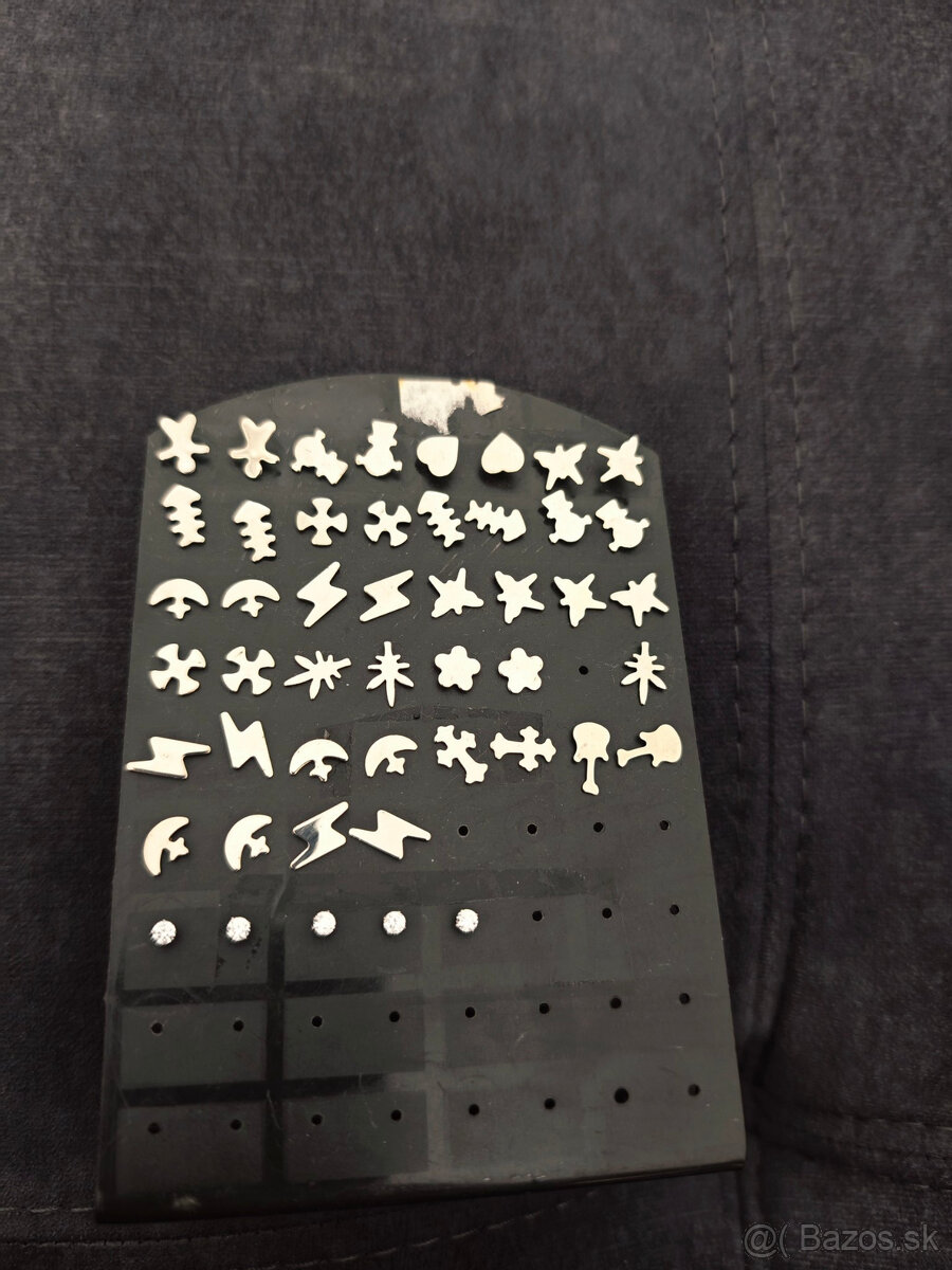 Náušnice bižutéria - 2