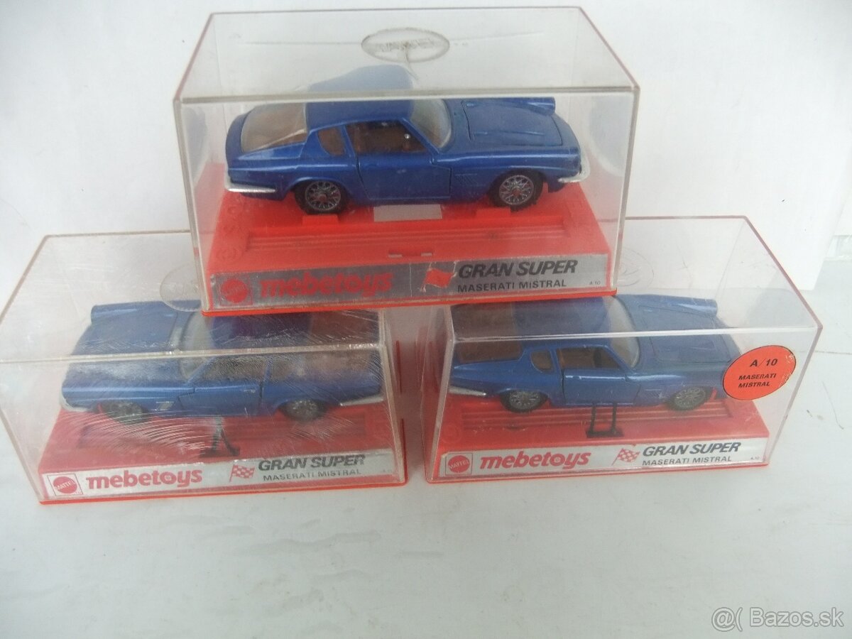 Predam v 1:43 MEBETOYS 100% stav v original krabickach - 2