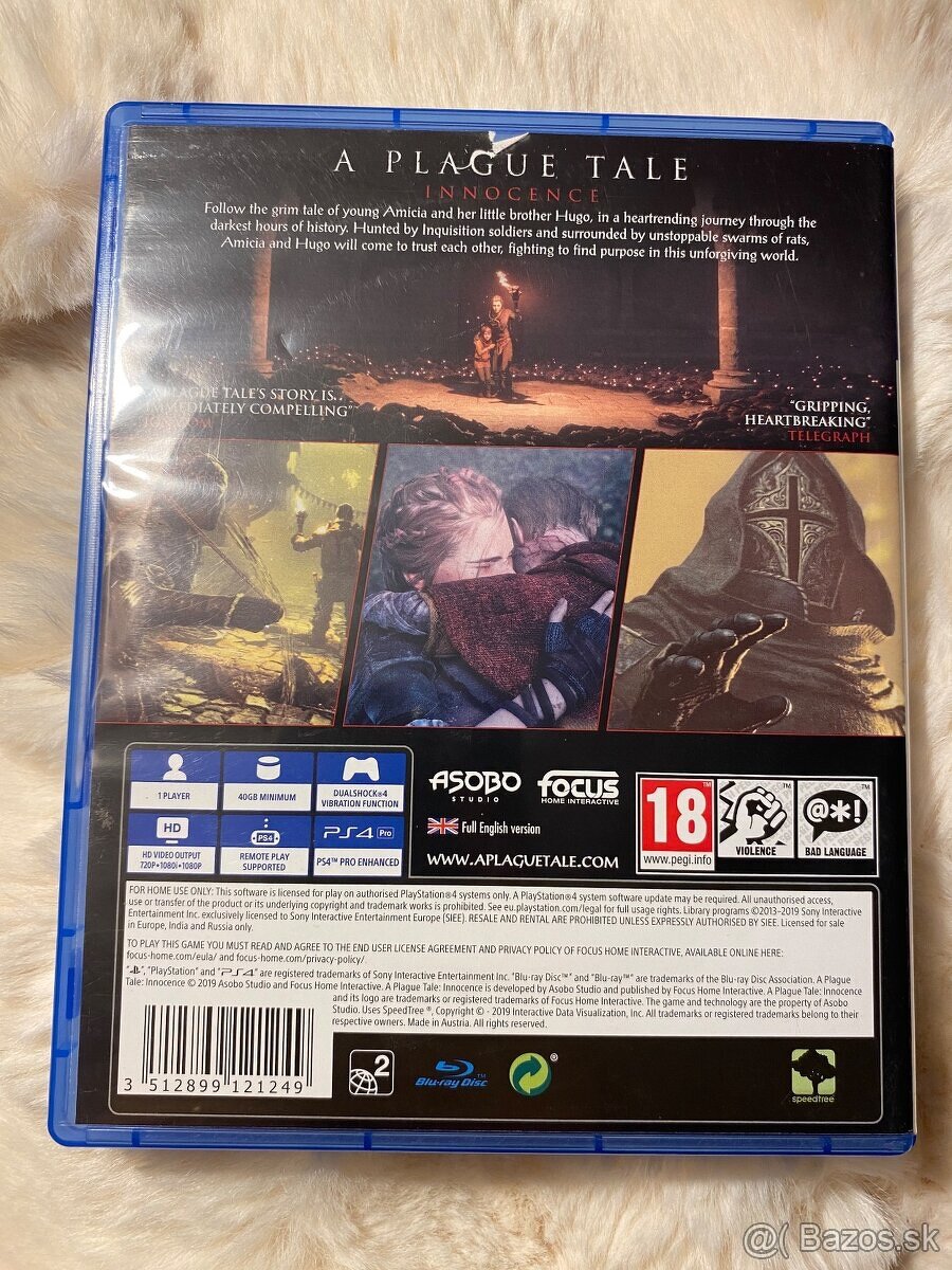 Plague Tale Innocence Playstation 4 - 2