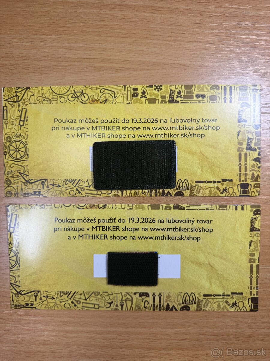 Poukaz v hodnotě 130 euro na nákup MTbiker - 2