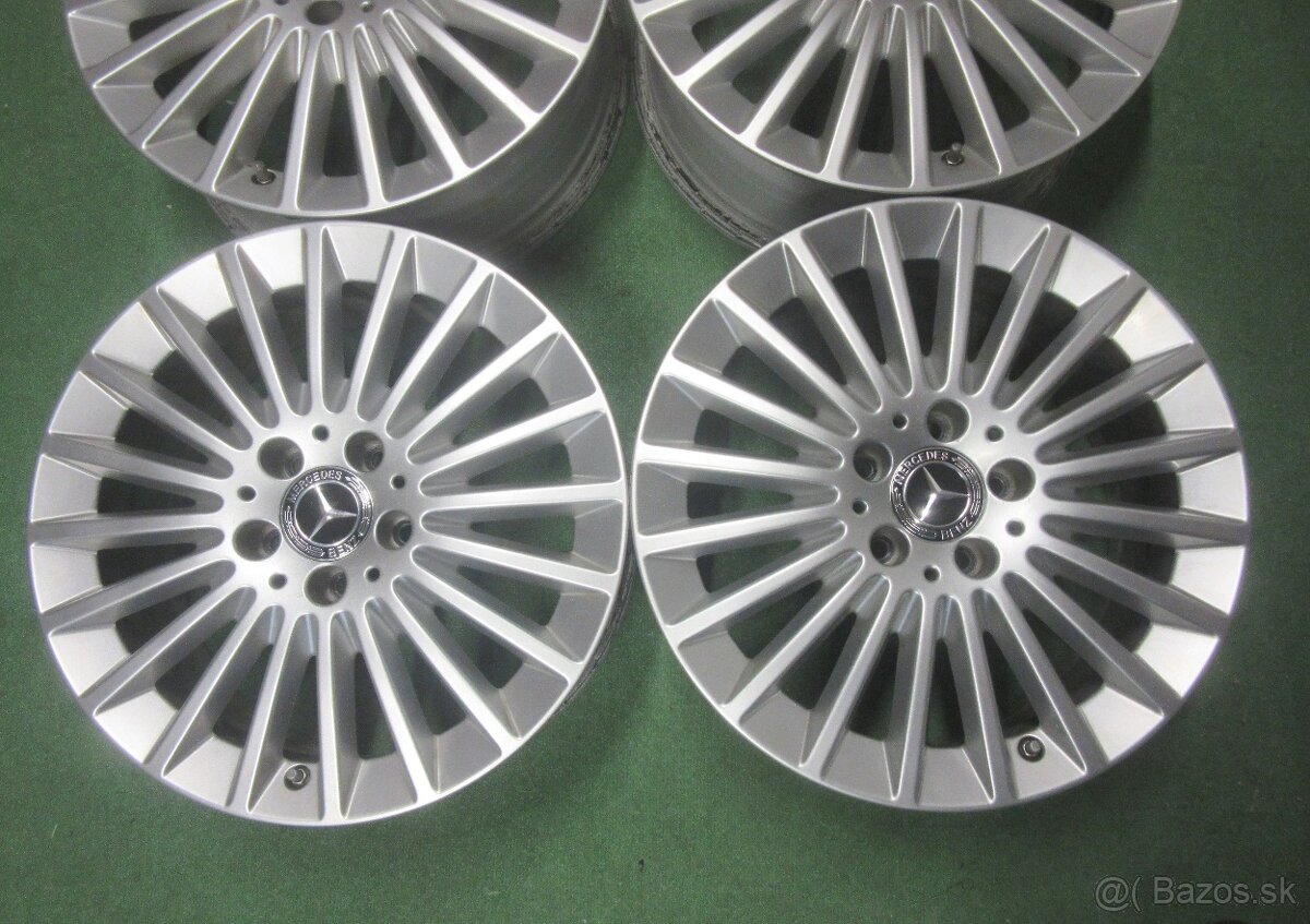 R17 hliníkové disky MERCEDES C rozteč 5x112 ET48,5 - 2
