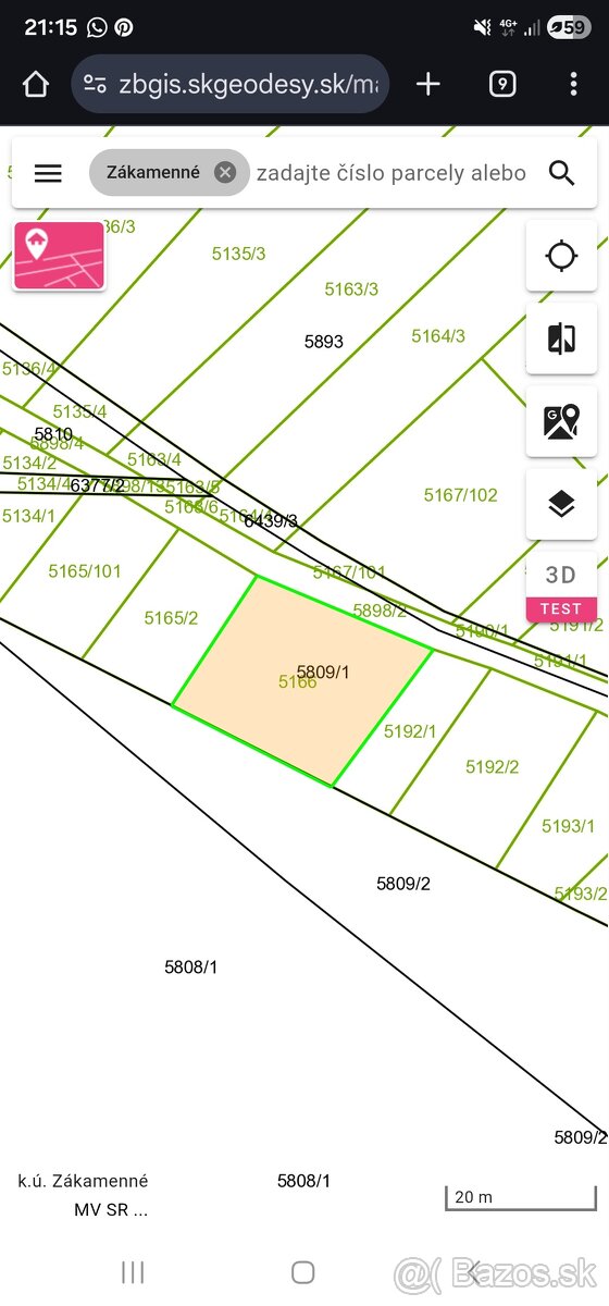 Predám pozemky 14800m2 - 2
