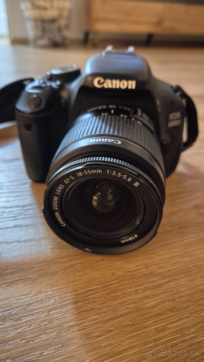 Zrkadlovka Canon EOS600D - 2