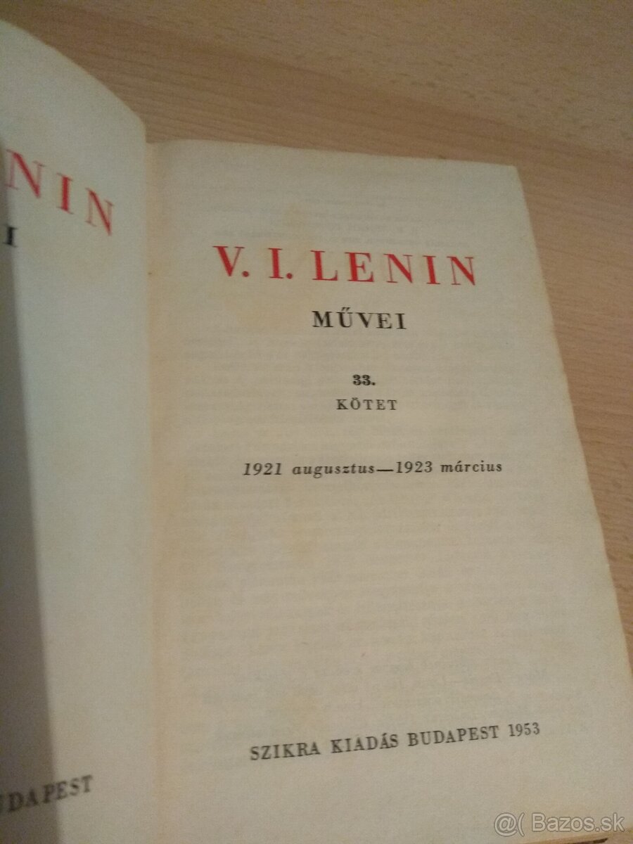 V.LENIN MUVEI 33.KOTET - 2