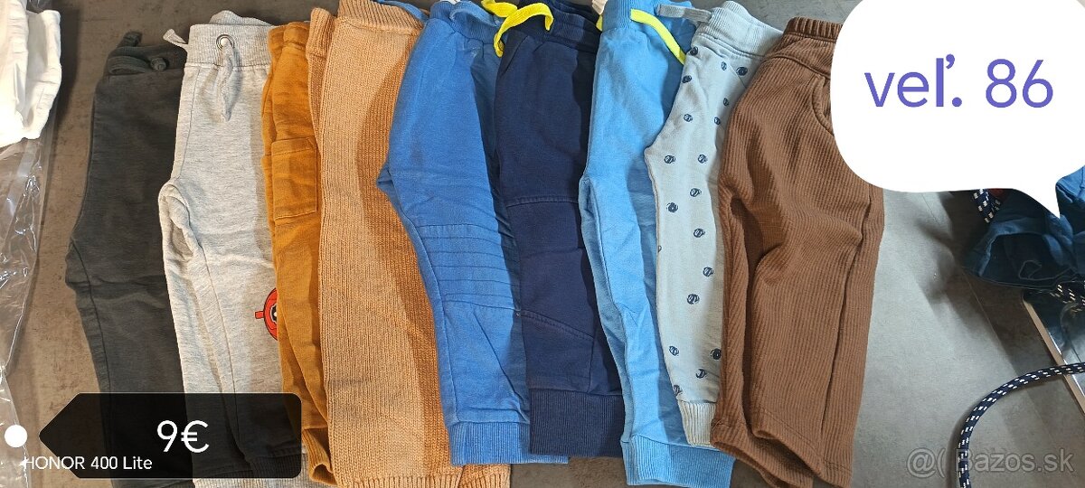 Nohavice , tepláčiky a dupačky - 2