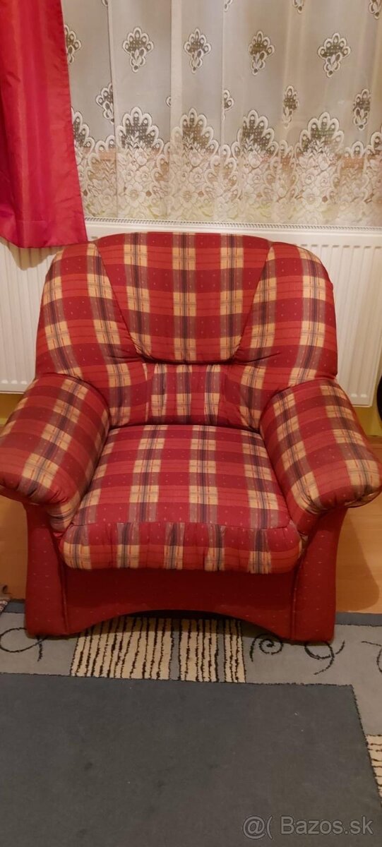 Gauč s kreslom - 2