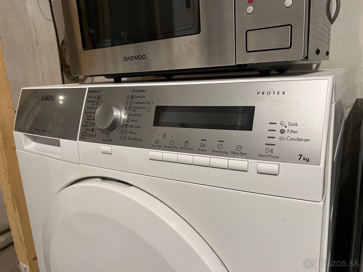 Predám úspornú sušičku AEG ProTex (7 kg) - 2