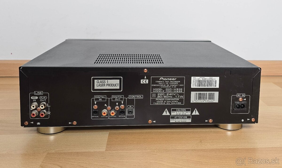 Pioneer PDR-W 839 / CD prehravac- Rekoder - 2