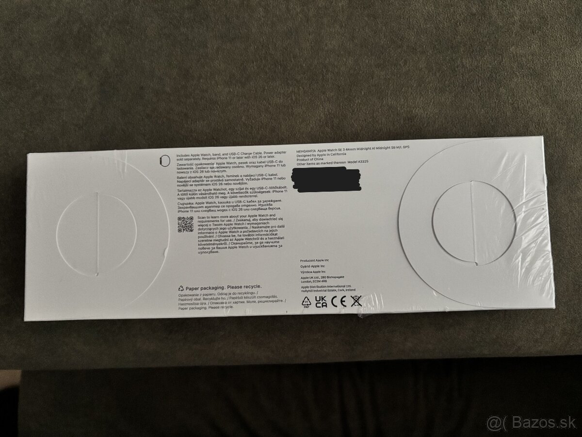 Apple Watch SE 3 GPS 44mm Midnight M/L - 2
