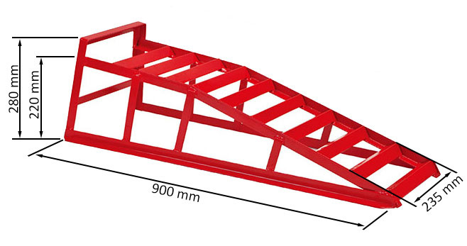Nájazdové rampy 2000Kg 2Ks = 54 - 2