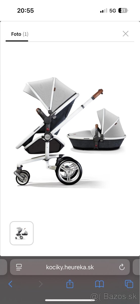 Predám kocik Silver Cross limitka Aston Martin - 2