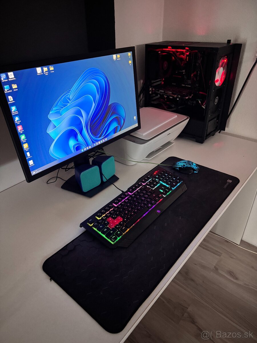Herný pc + monitor - 2