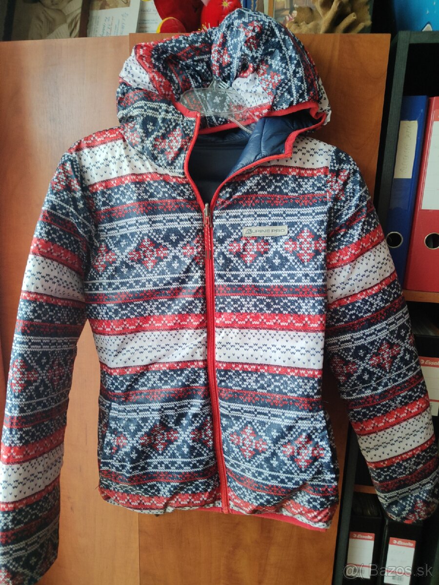 Krásna zimná bunda Alpine pro obojstranná 15€ - 2